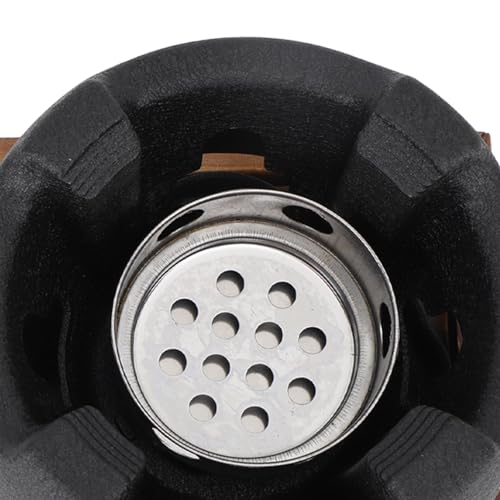 Mini Portable Round Aluminum Alloy Charcoal Hibachi Grill T977