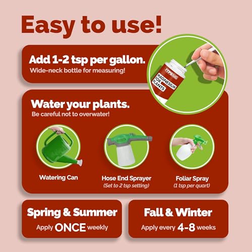 32 oz Liquid Magnesium Fertilizer for Plants Q5994