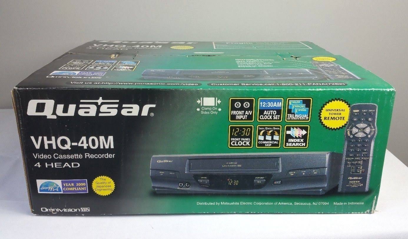 New Sealed VHS VCR 4 Head Player Recorder V9067
