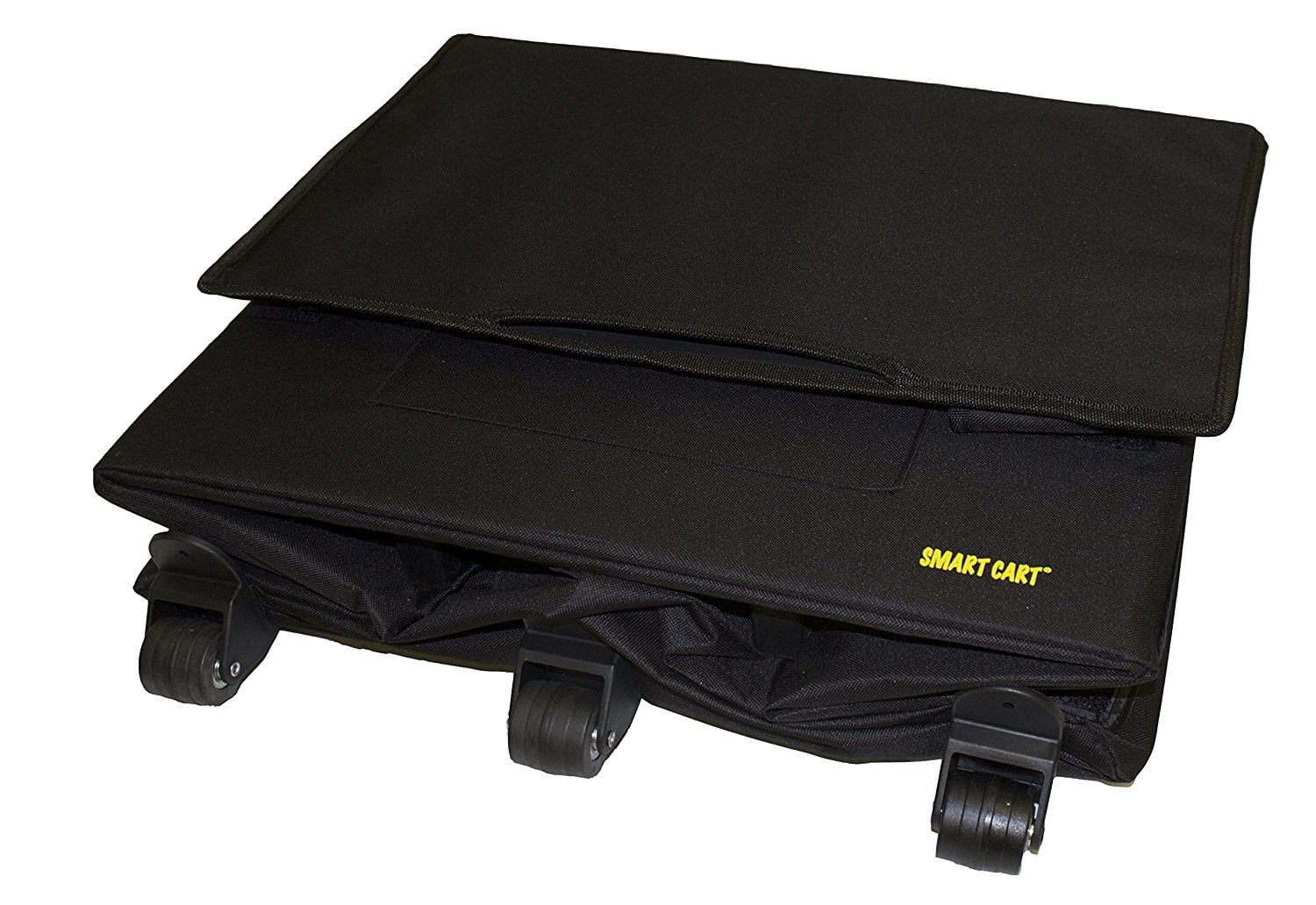 Black Rolling Collapsible Basket Cart V481