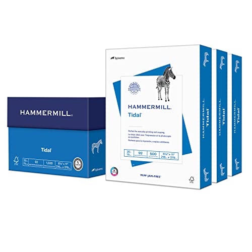 20 lb 8.5 x 11 Copy Paper, 1 Ream (500 Sheets) K923061
