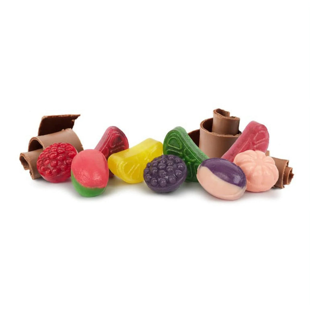 15.5 oz Belgian Chocolate Filled Candy Canister J8590