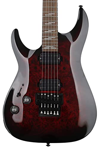 Black Cherry Burst Left-handed Electric Guitar B21821