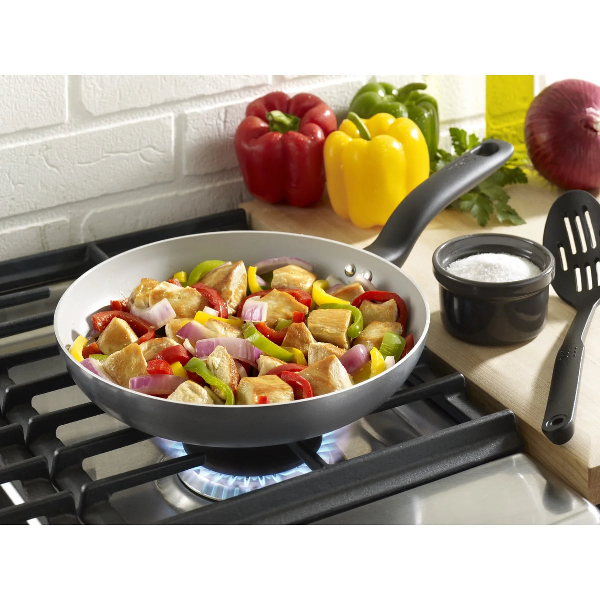 12 inch Black Ceramic Fry Pan T2880