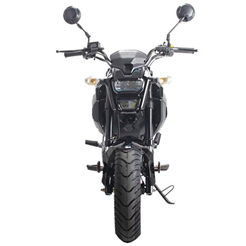 125cc Gas Motorcycle Dirt Bike Street Bike Black K912