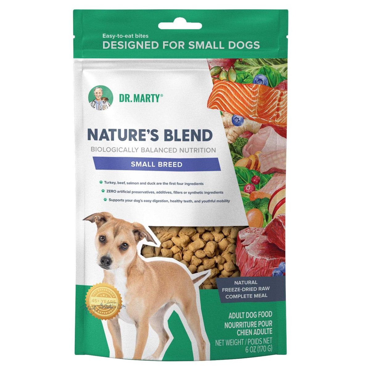 Freeze Dried Raw Small Breed Dog Food U182