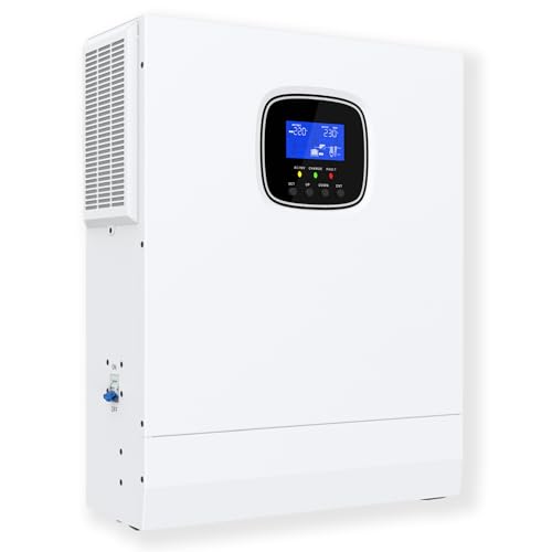 5000W 48V to 120V Pure Sine Wave Power Inverter 5kW Built-in 80A MPPT Charger D942