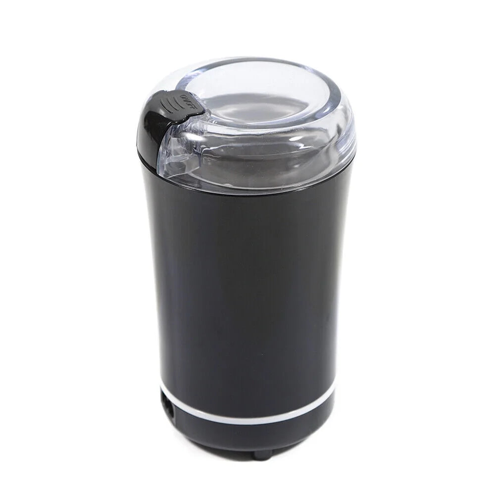 Black Electric Coffee Bean Grinder O718088