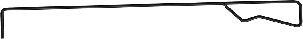Black Steel Chiminea Fireplace with Poker C739350