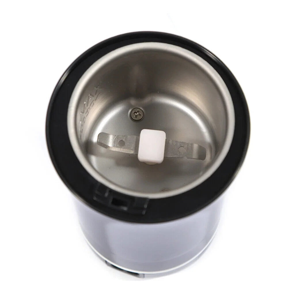 Black Electric Coffee Bean Grinder O718088