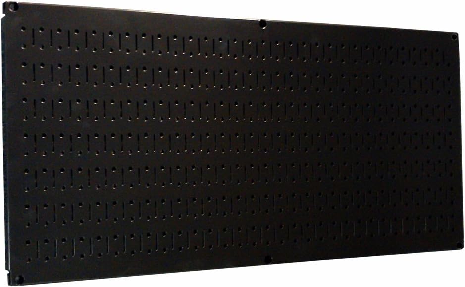 Black Metal Pegboard Panel Pack of 2 W366612