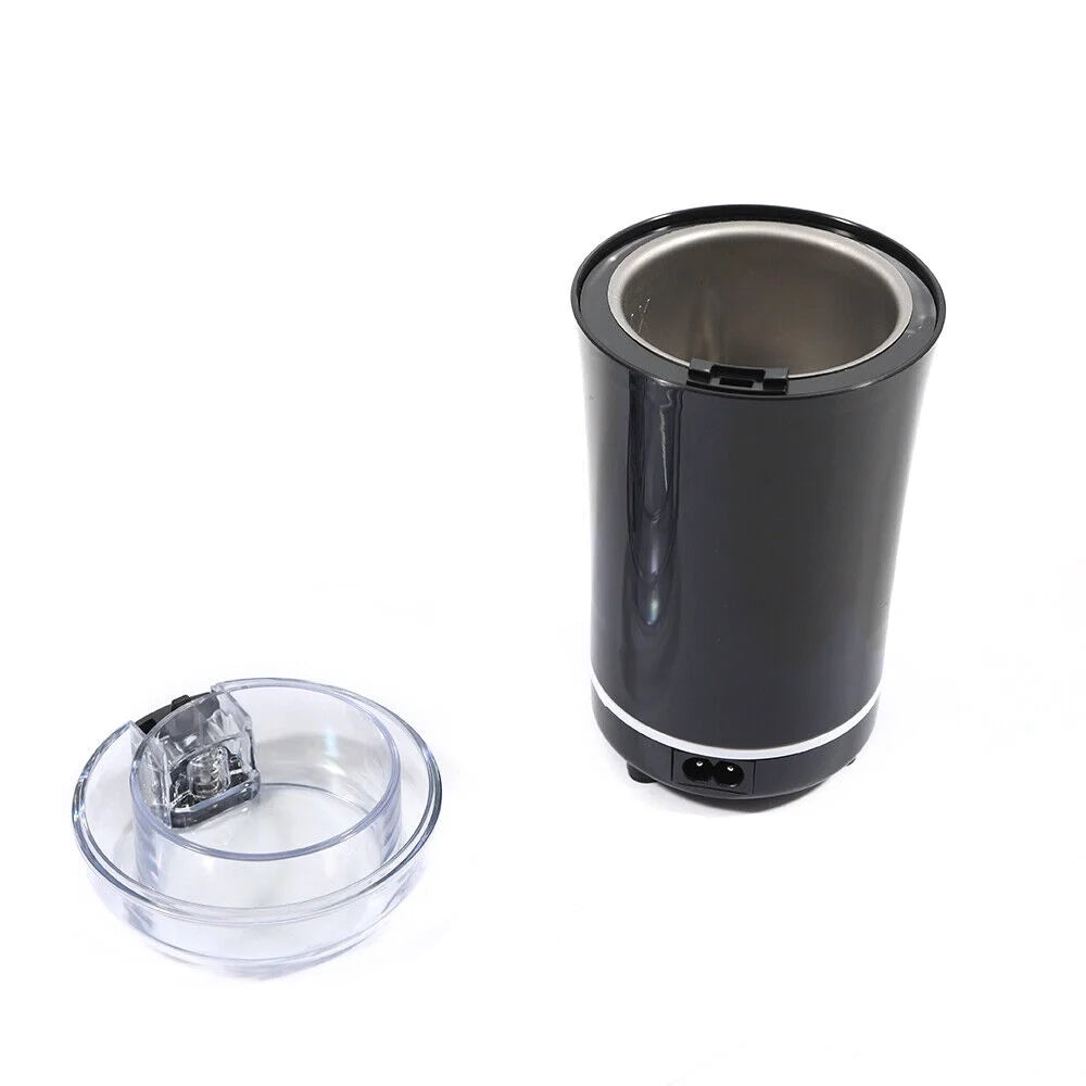 Black Electric Coffee Bean Grinder O718088