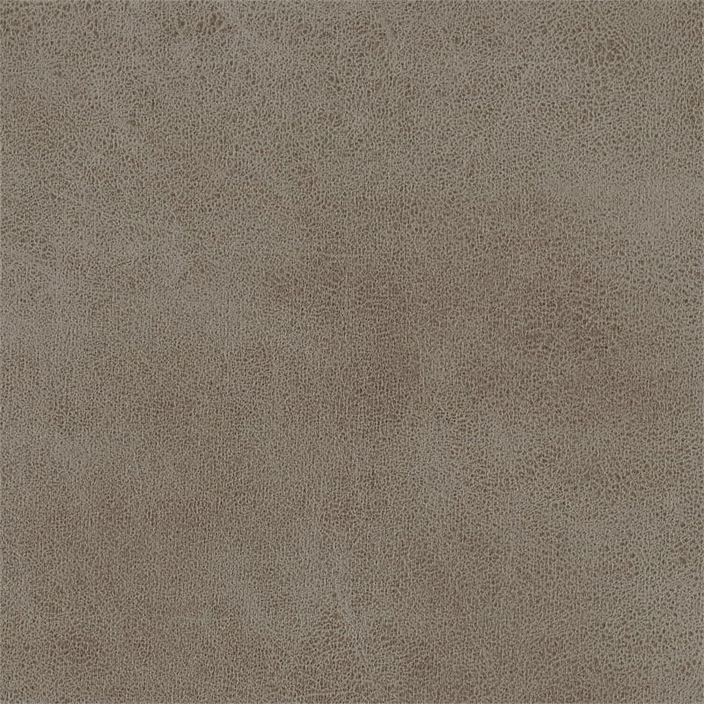 Polished Microfiber Double Reclining Sofa in Brown T3156