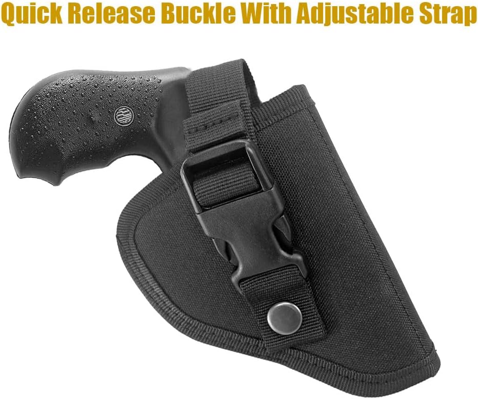 Outside The Waistband Revolver Holster Fits .22 .38 .357 2" Revolvers H5091