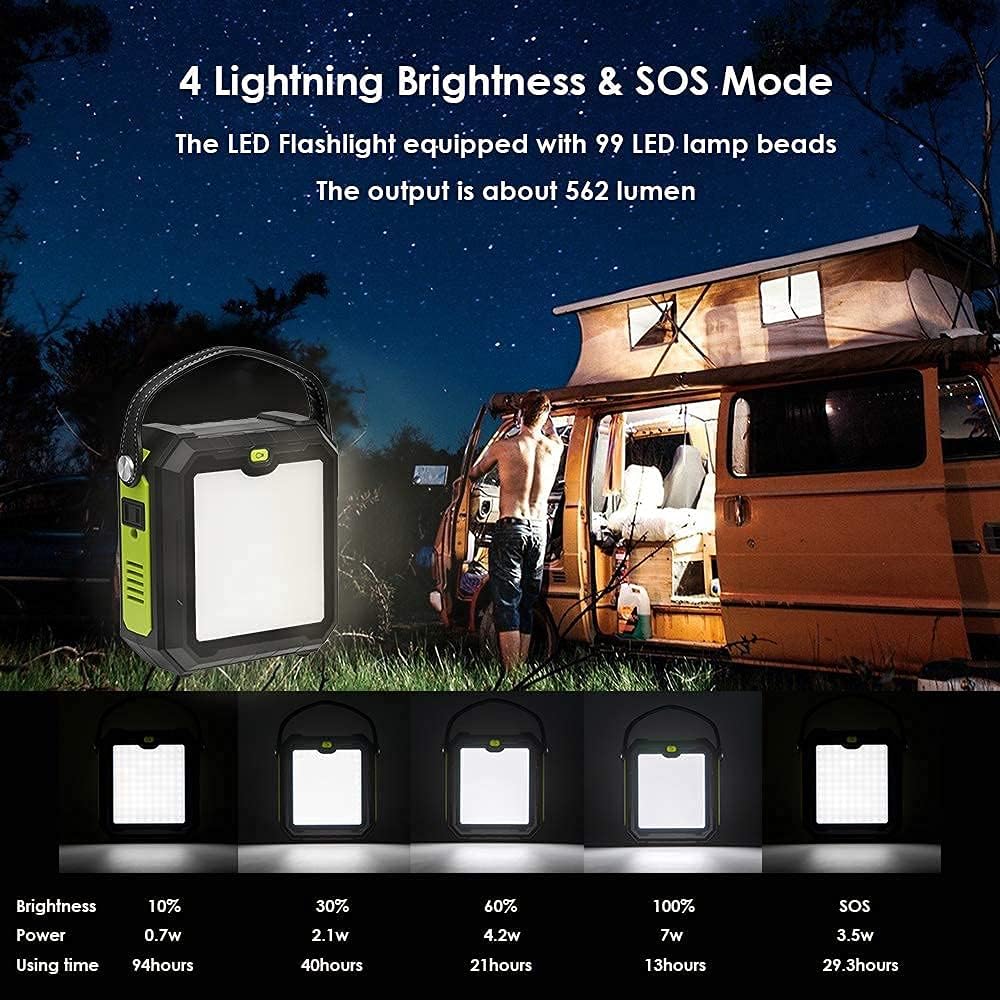 83Wh 22500mAh Portable Power Station with AC Outlet 4 USB Ports J24781