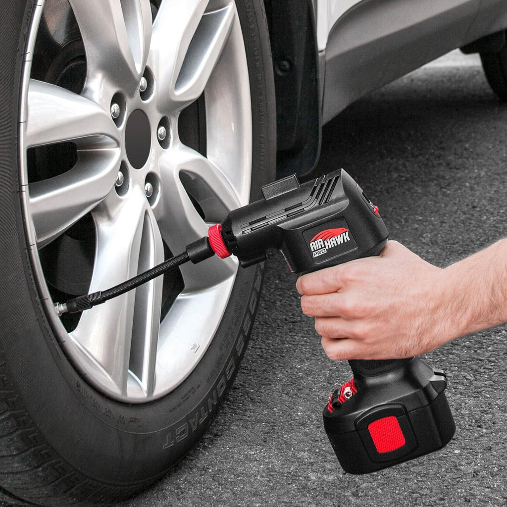 Black Cordless Tire Inflator R3729
