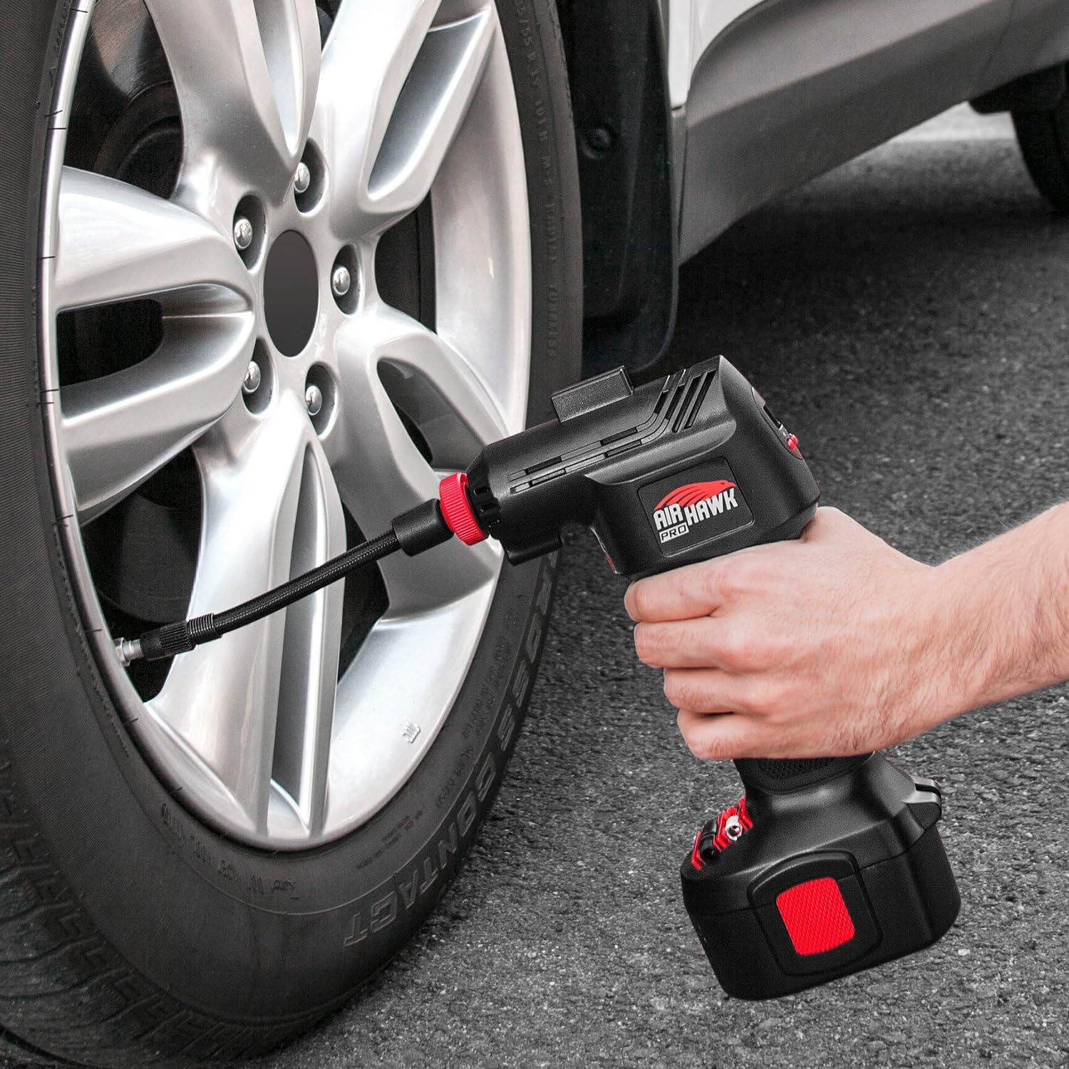 Black Cordless Tire Inflator R3729