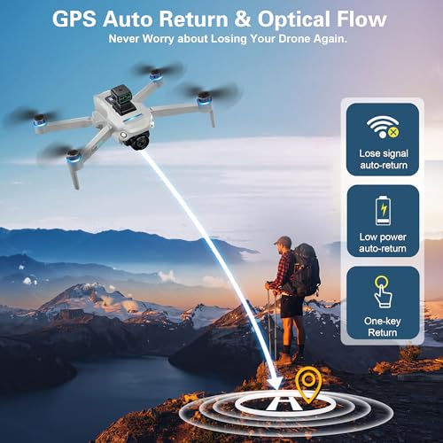 4K UHD Camera GPS RC Drone Brushless Motor Foldable Quadcopter with Obstacle Avoidance U689