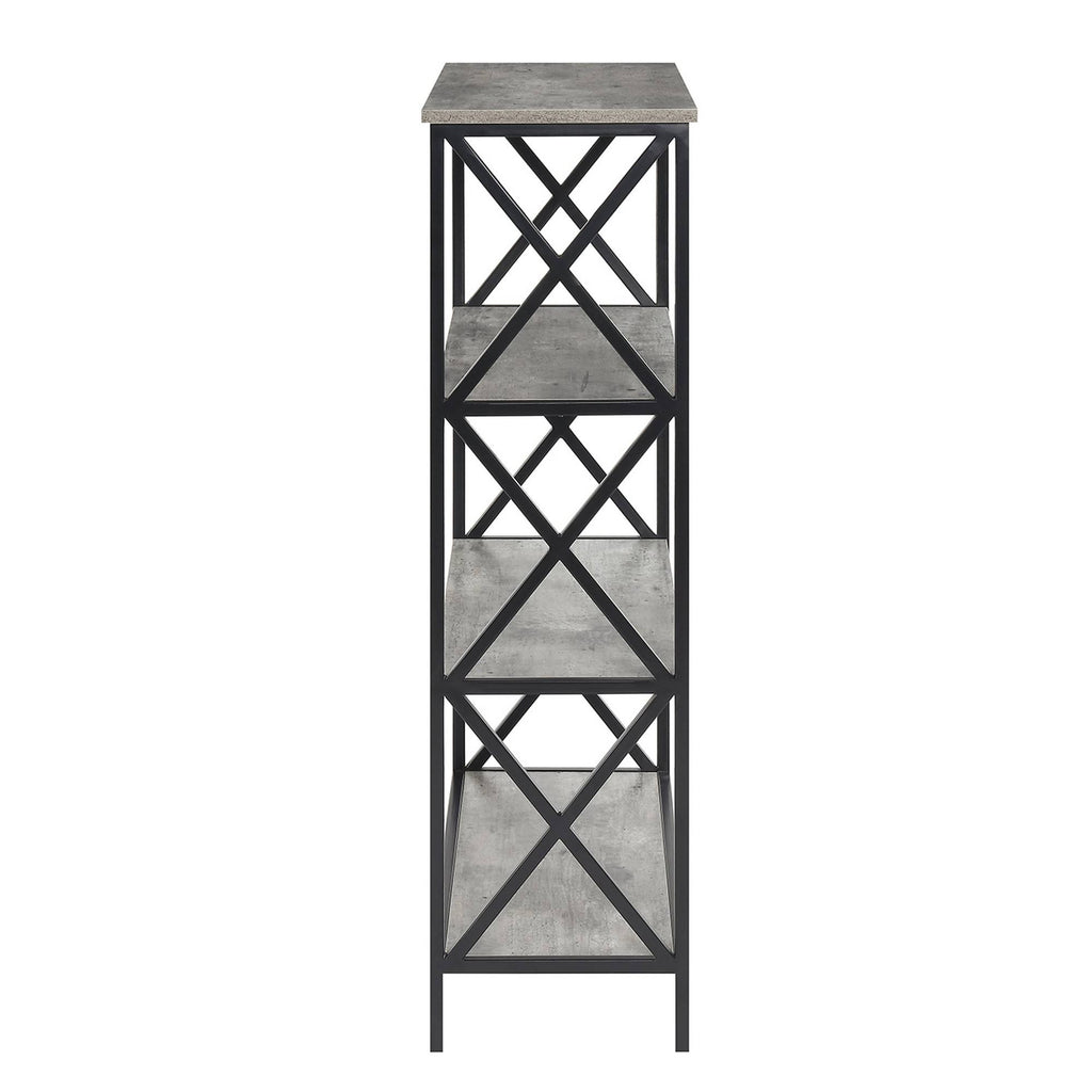 4 Tier Faux Birch Bookcase Q777