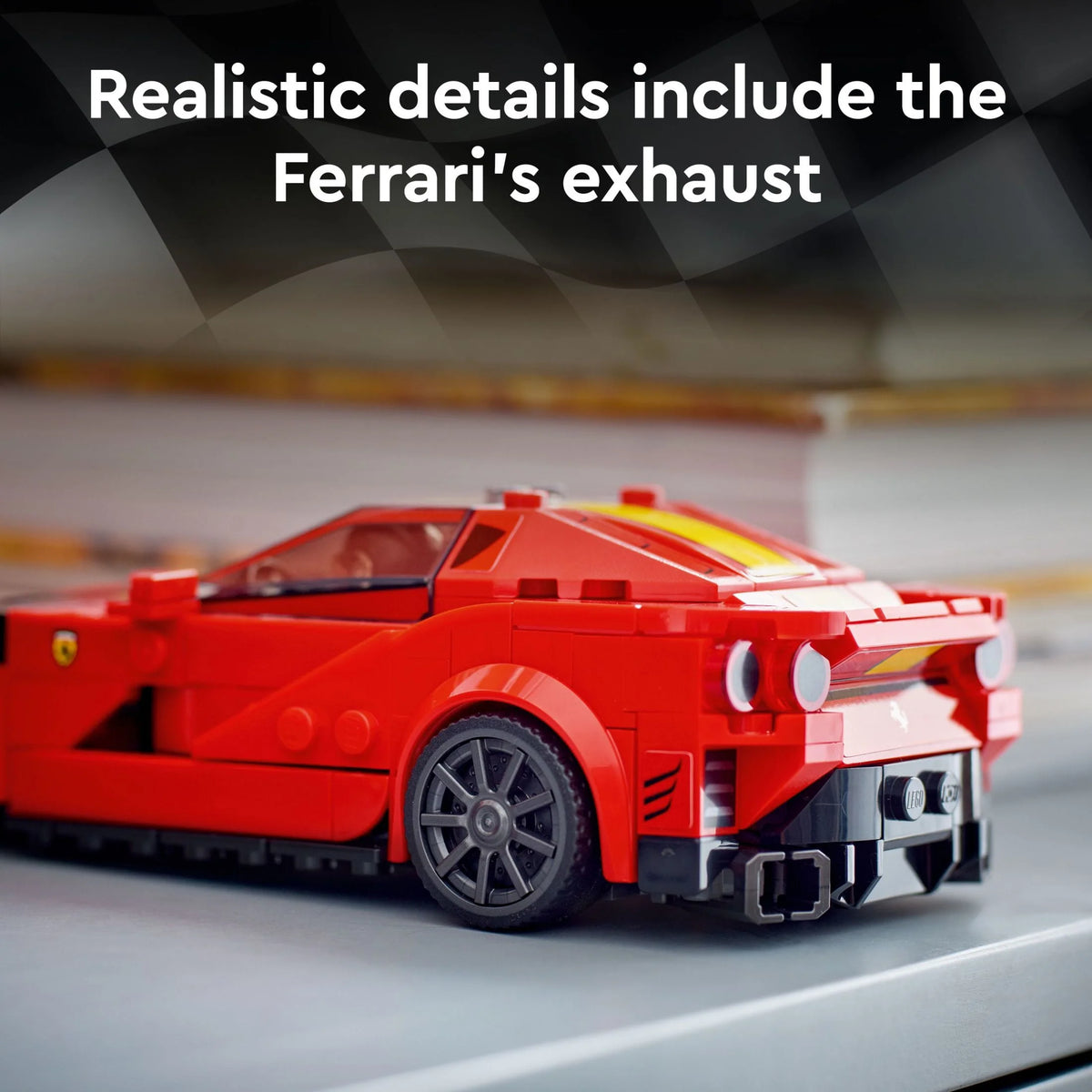 Sports Red Race Car Building Kit I317291