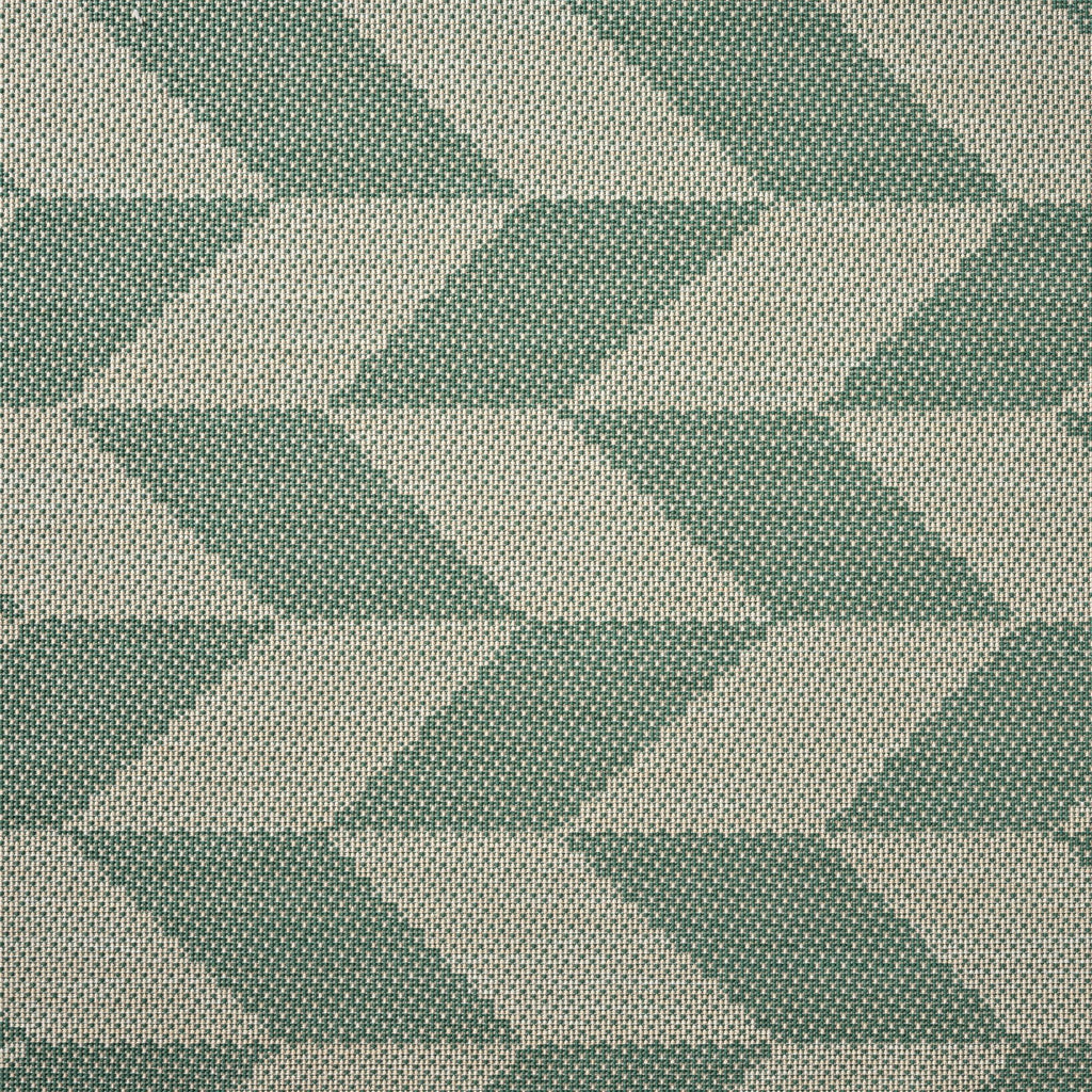 Beige/Green 5'2"x7'2" Indoor/Outdoor Area Rug Y234