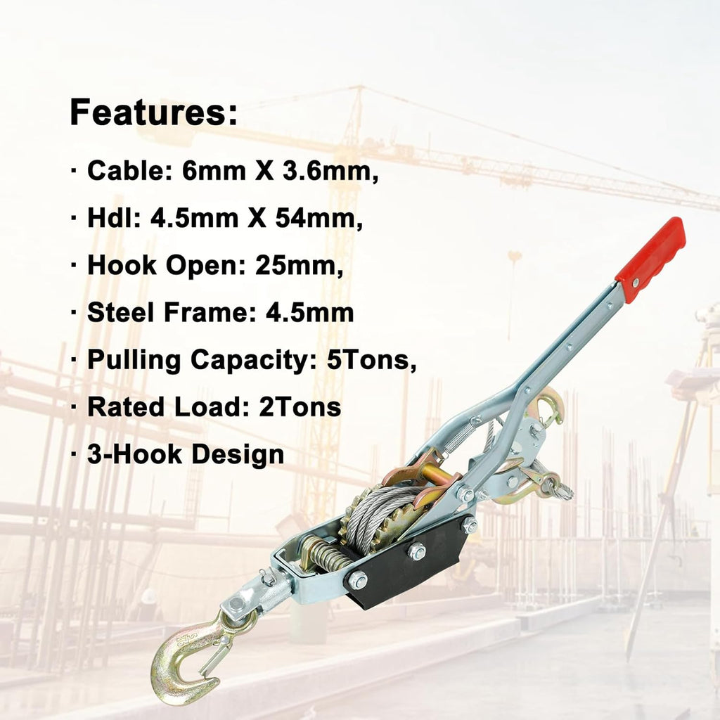 5 Ton Steel Cable Hand Cable Puller Z4345