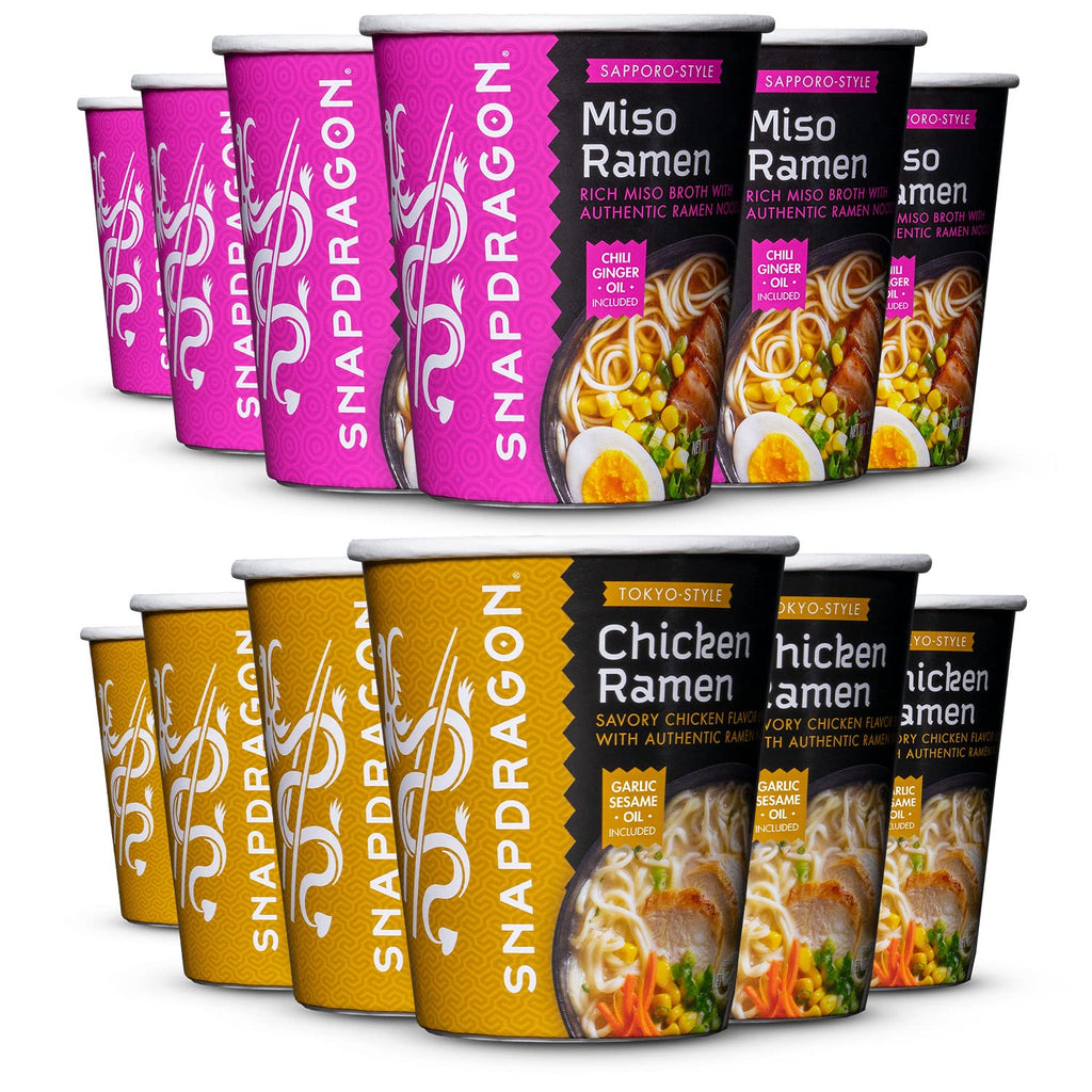 2.2 oz Pack of 12 Ramen Cups P8873