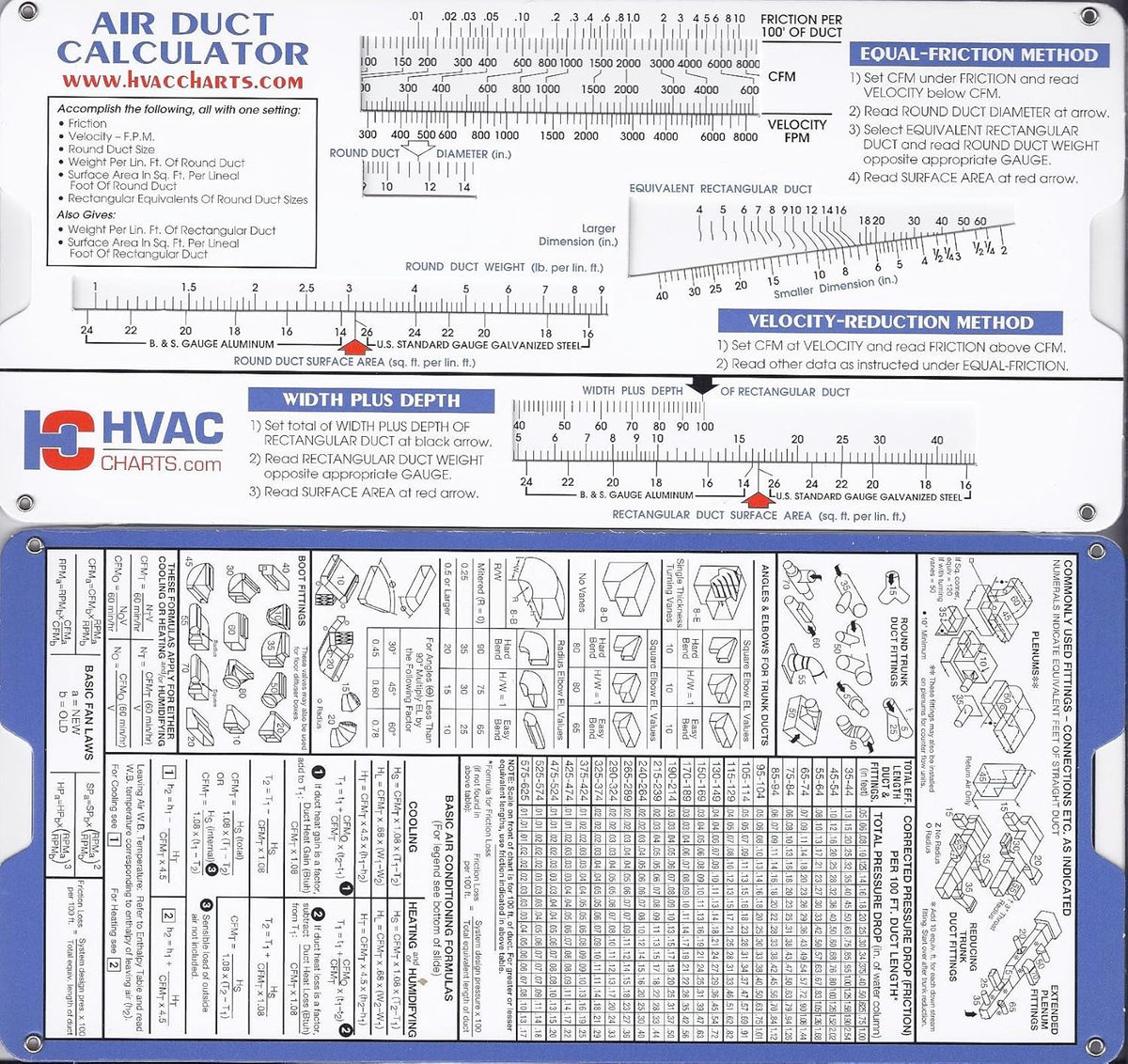 Air Duct Sizing Calculator L255487