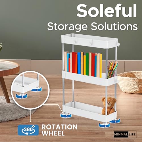 4 Tier Rolling Cart with Wheels S6215