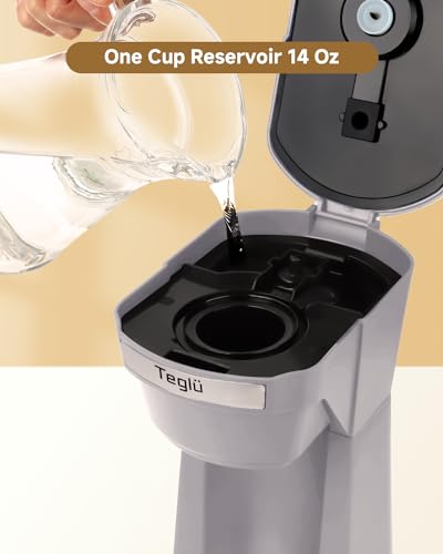 Gray Single Serve Coffee Maker P737