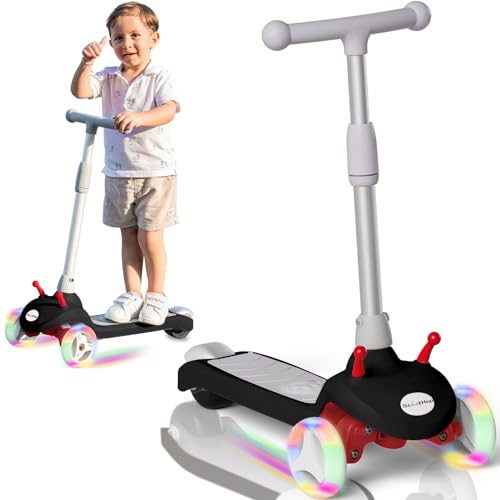 3 Wheel Electric Scooter with Flash Wheels and Anti-Slip Deck P15479