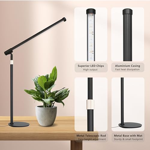 Full Spectrum LED Desk Plant Light with Stand D3663