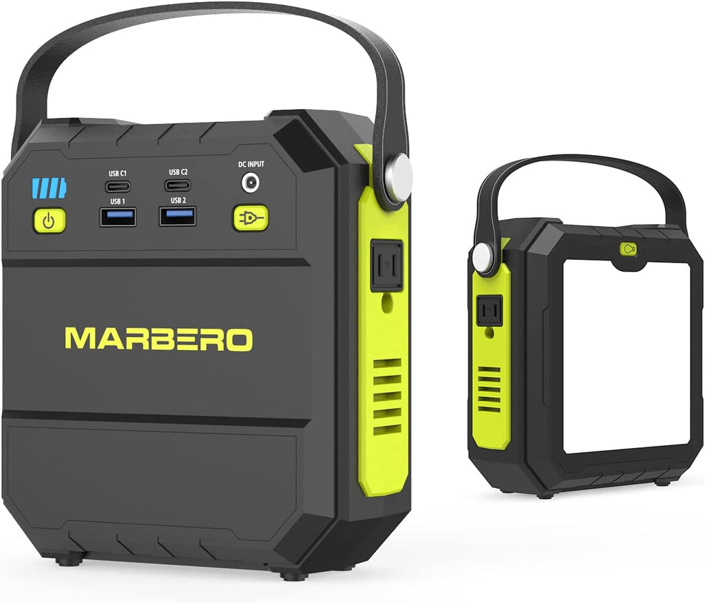 83Wh 22500mAh Portable Power Station with AC Outlet 4 USB Ports J24781