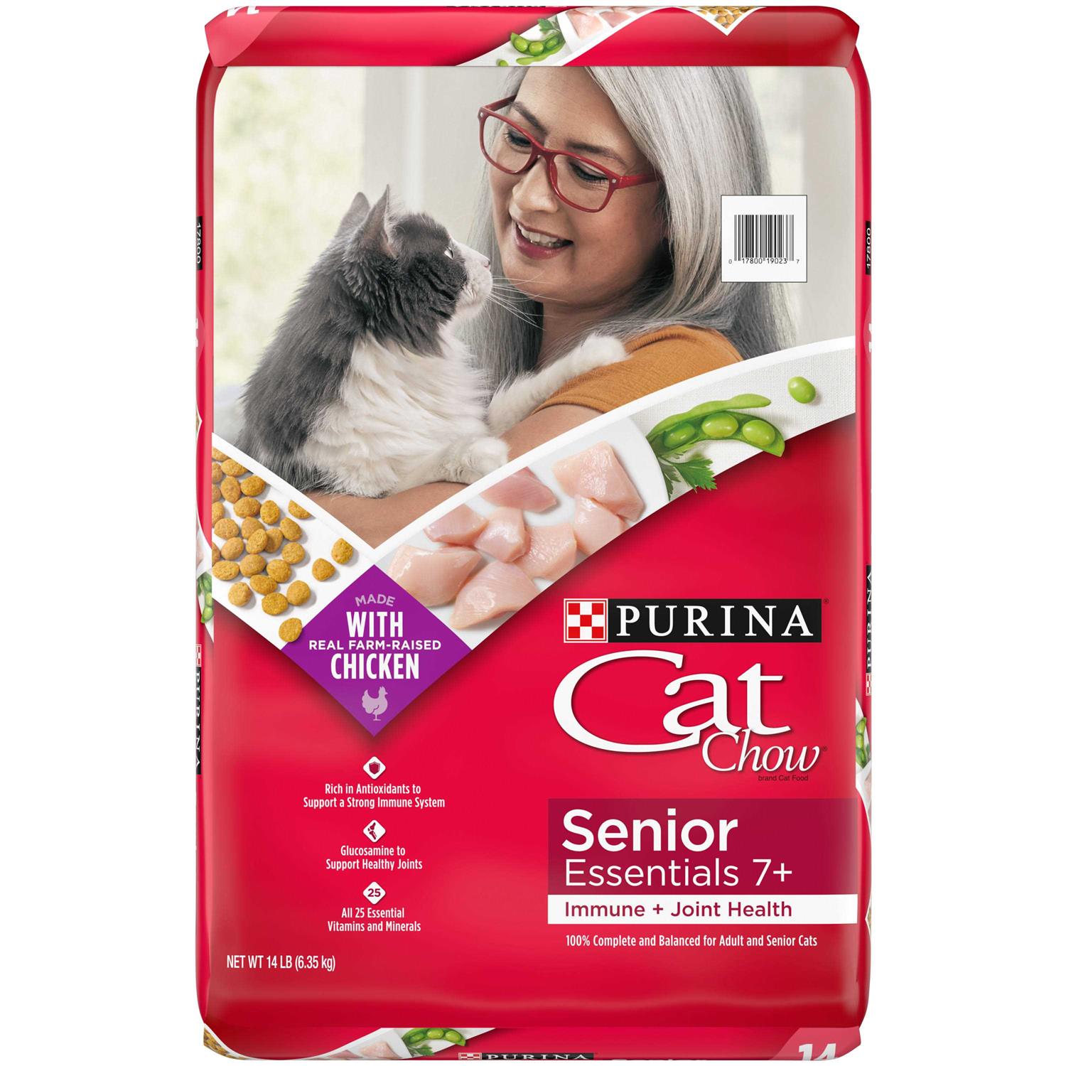Senior Essentials 7+ Dry Cat Food K3923