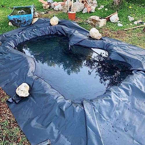 Black HDPE Pond Liner 0.13mm 10x10m Y757