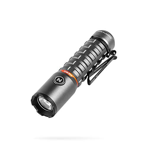 Rechargeable LED Flashlight with 4 Light Modes, Storm Gray T418