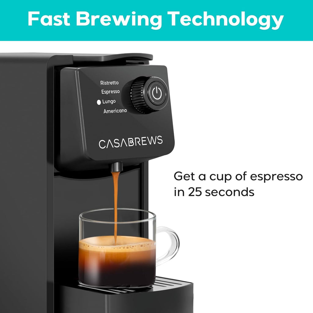 20 Bar Compact Capsule Coffee Machine with 21 oz Removable Water Tank T871
