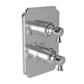 1/2x22 Square Thermostatic Trim Plate with Handle U853