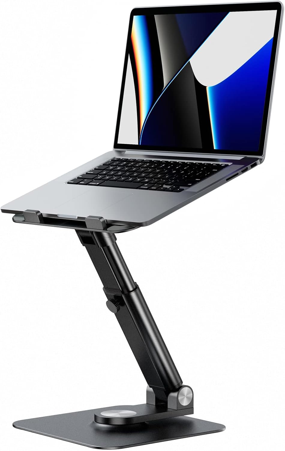 Grey Adjustable Laptop Stand for Desk, Pack of 2 Y8323