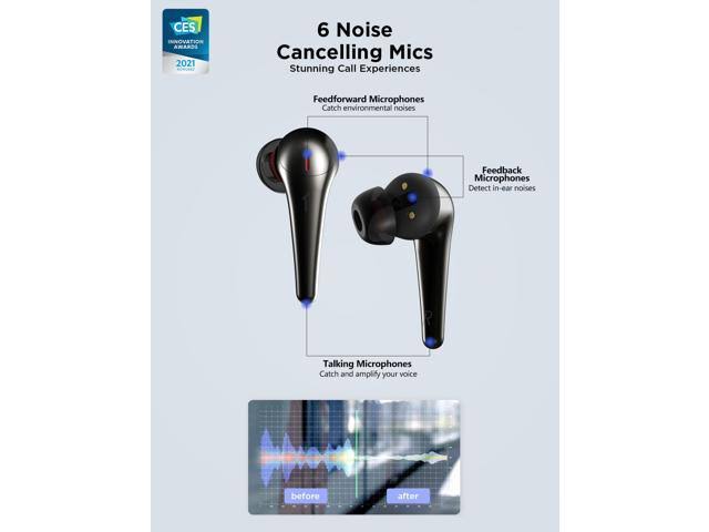 True Wireless Earbuds with Active Noise Cancelling O331185