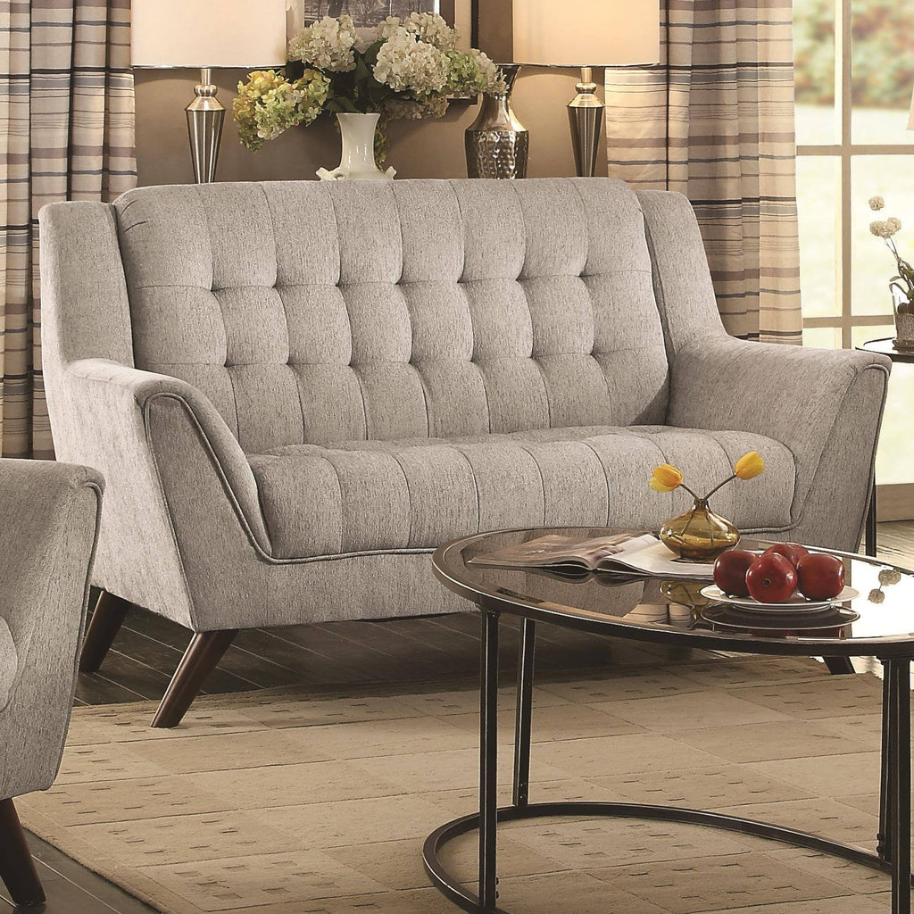 Dove Grey Loveseat S353