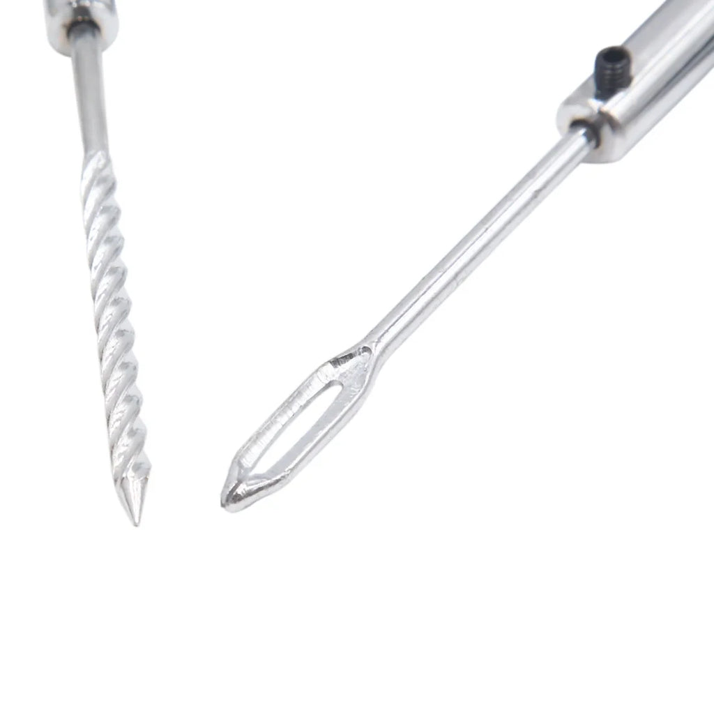 2pcs Stainless Steel T Handle Tubeless Tires Repair Tool Kit H44129