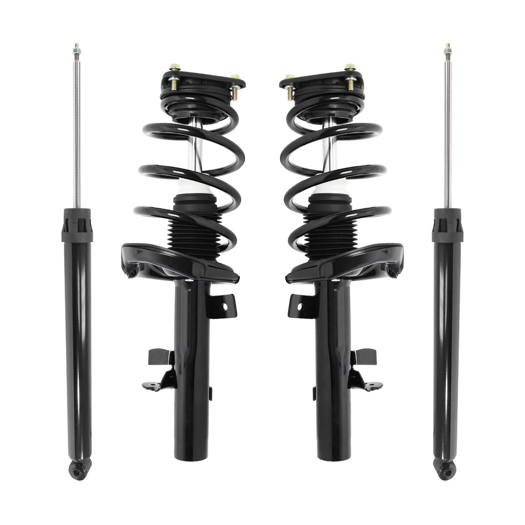 Front & Rear Complete Strut Assembly Shock Kit W875489