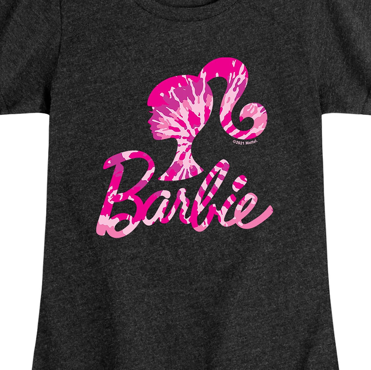 Toddler And Youth Girls Short Sleeve Graphic T-Shirt L60554