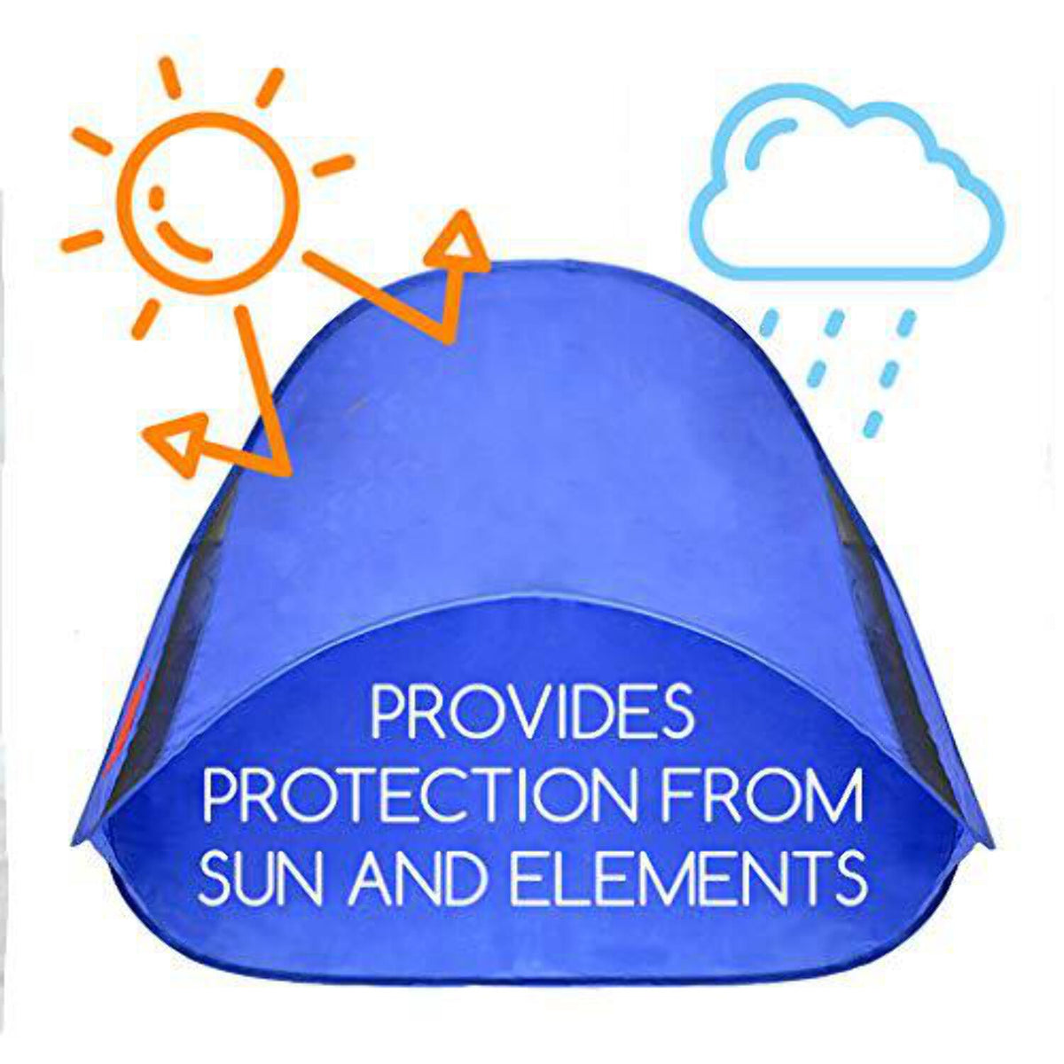 Pop Up Dog Shelter Weather Resistant Doggy Tent P785170