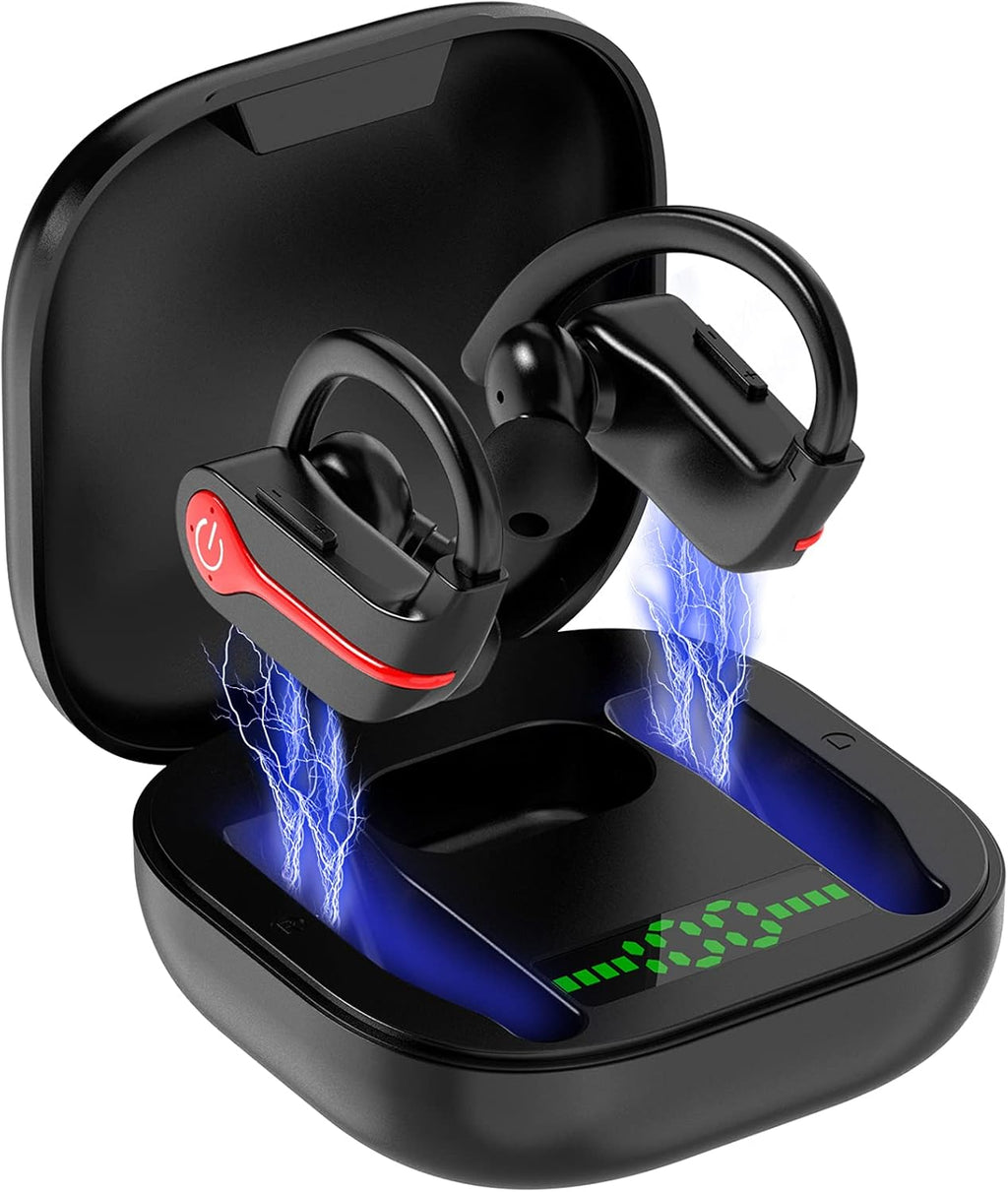 Wireless Earbuds Bluetooth 5.1 Noise Cancelling with Mic IP7 Waterproof 40H Playtime Pack of 2 P65208