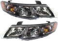 For Kia Forte Hatchback Headlight 2011 2012 2013 Pair Y387