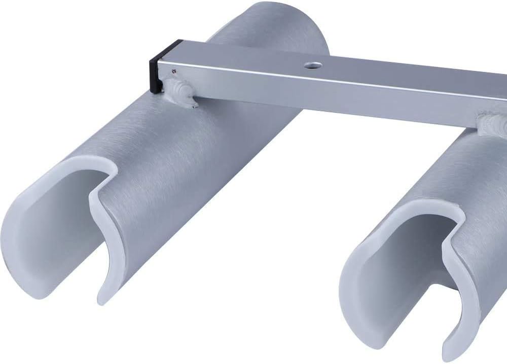 4 Tube Wall-Mounted Aluminium Fishing Rod Holder B24099