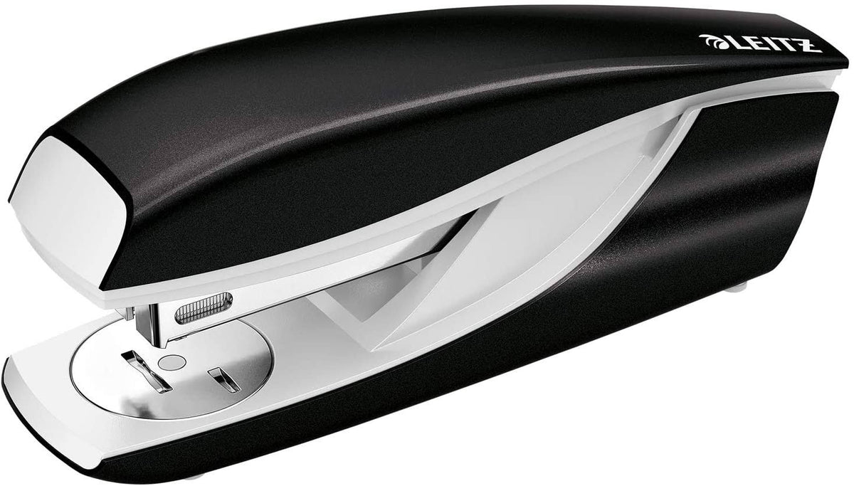 Black Ergonomic Metal Stapler Y456789