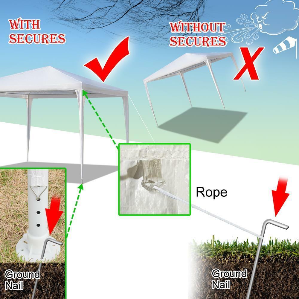 10'x10' Waterproof Canopy Tent with 3 Walls A141